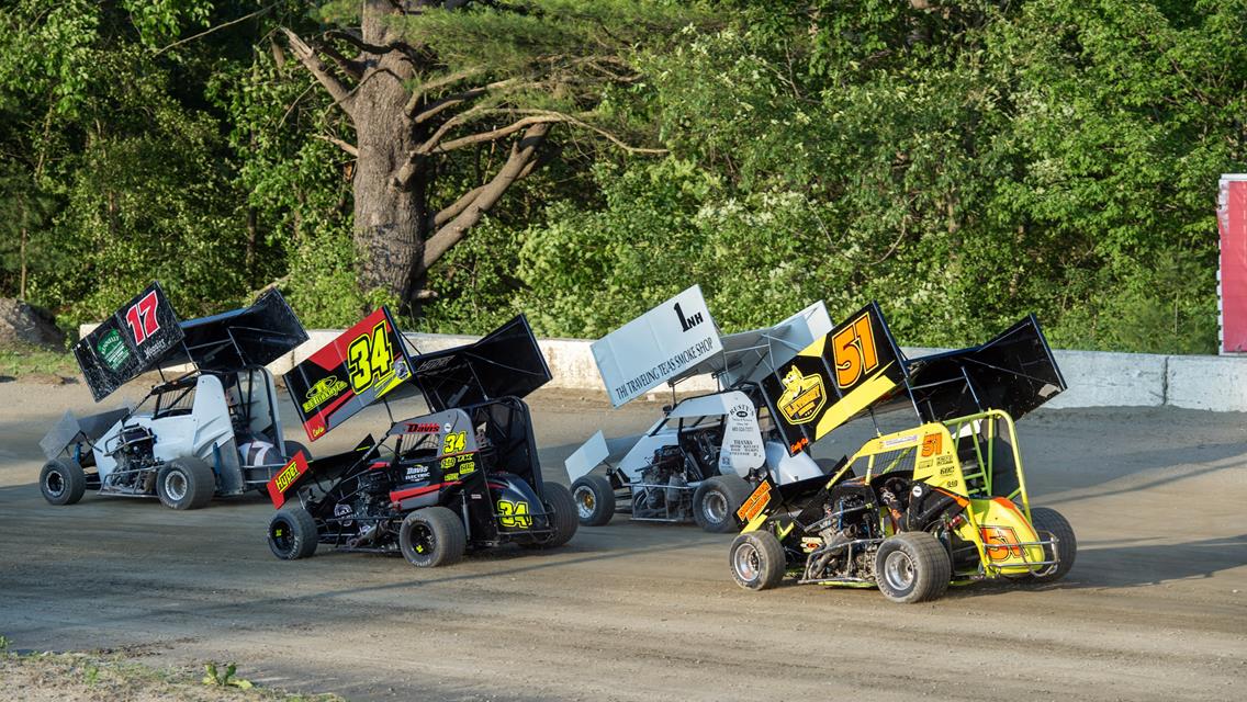 Granite State Micro Sprints Tear Up Legion Speedway!