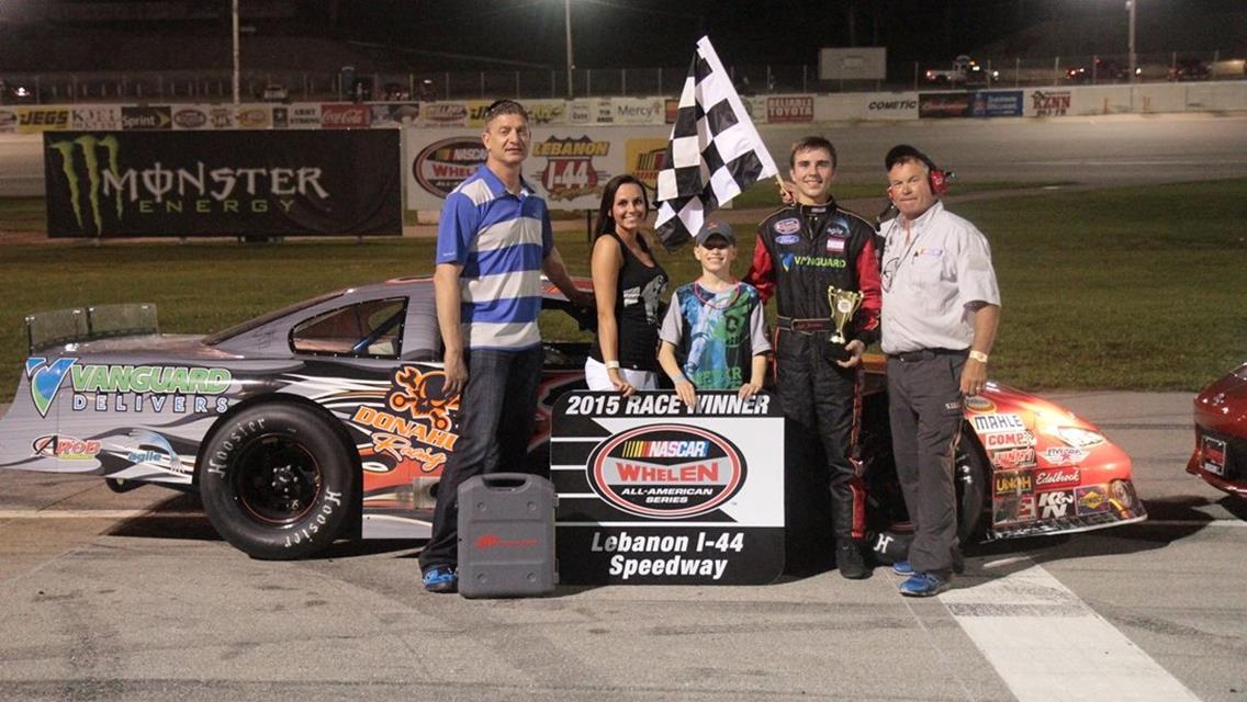 Kyle Donahue wins in his Vanguard Ford