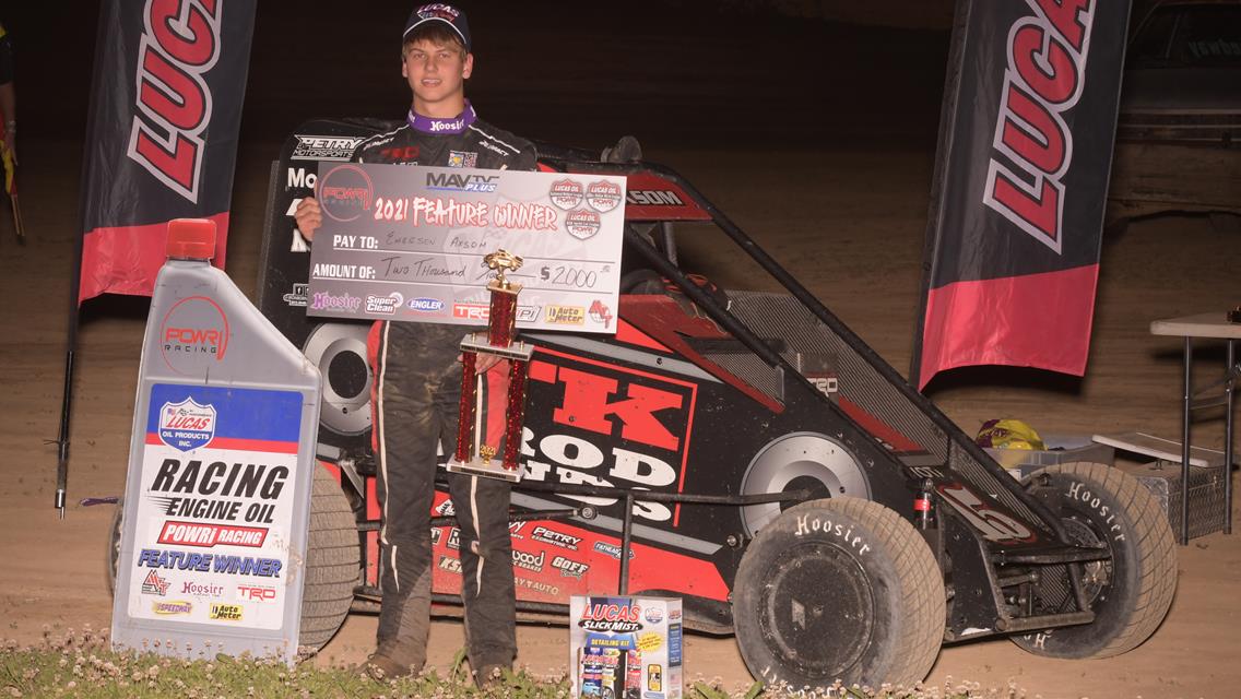 Axsom Takes Night One of POWRi SPEEDweek