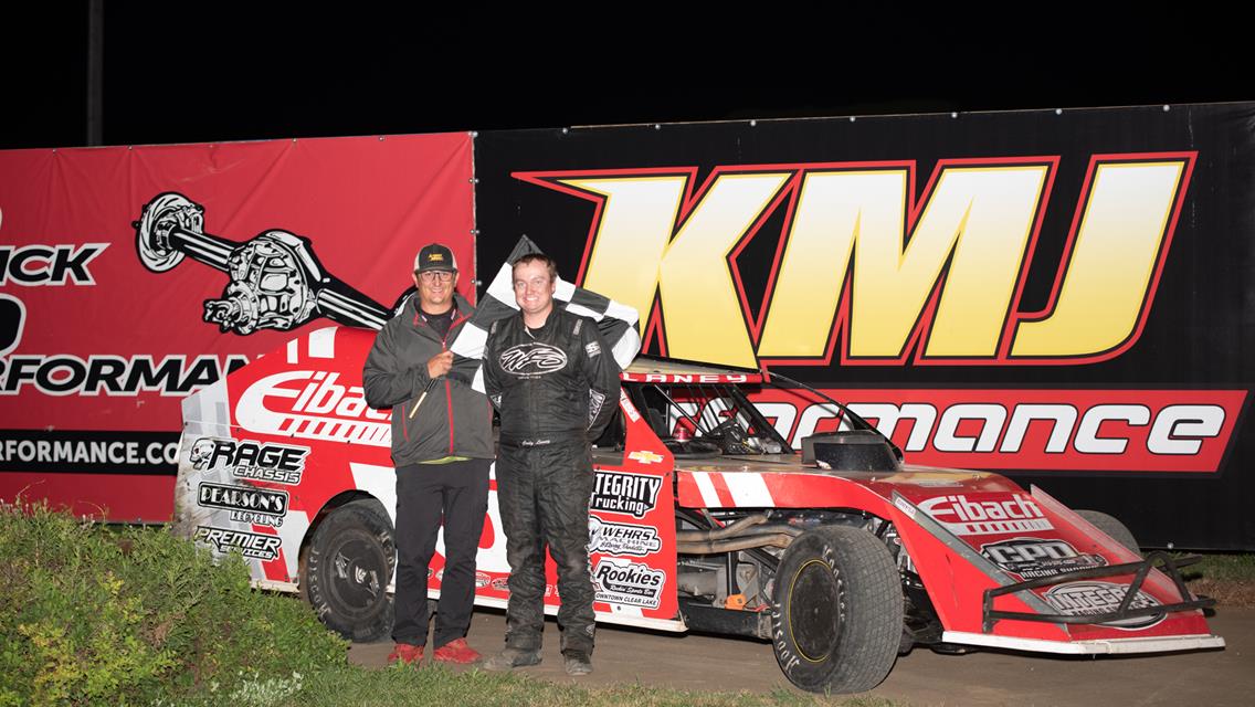 Olson Snags SportMod $1K on BHE Night at the Races