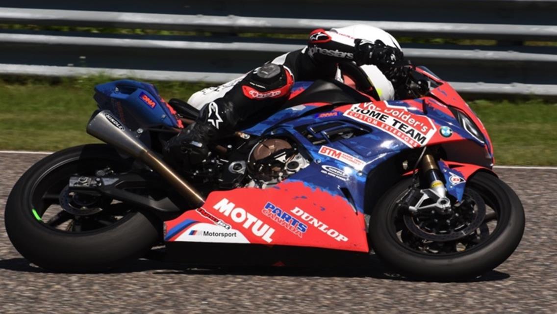 Young storms to Superbike pole at day one at Calabogie Motorsports Pk