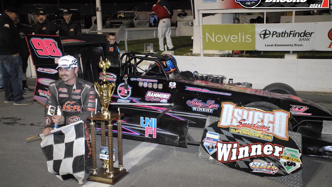 Tyler Thompson Storms from 11th to $4,000 Jim Shampine Memorial Victory