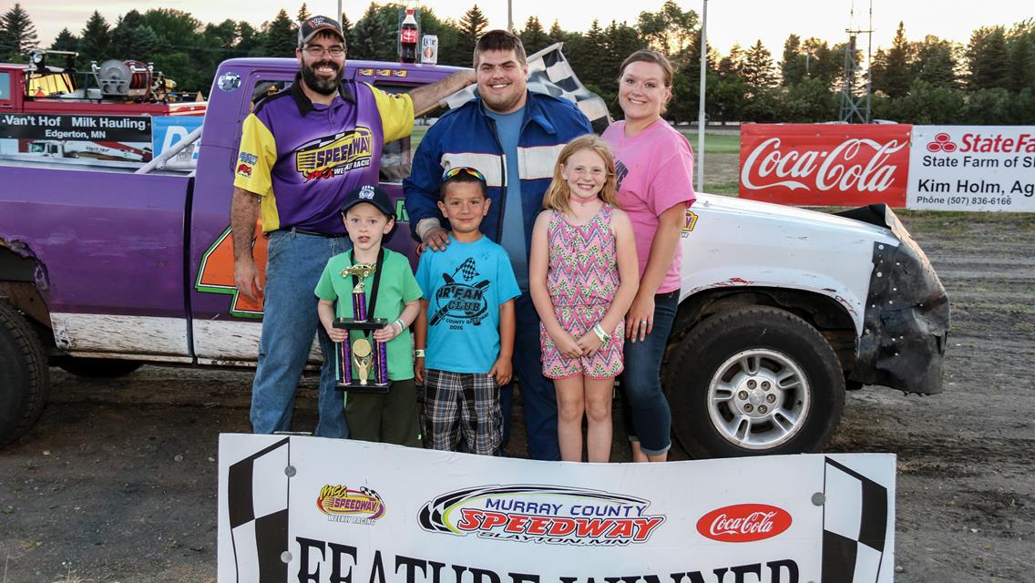 Murray County Speedway action from June 9th