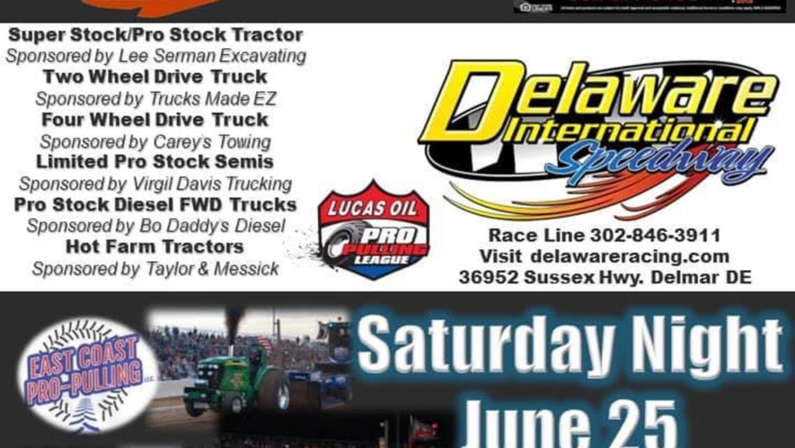 1st State Tractor Pull Coming June 25th, 2022