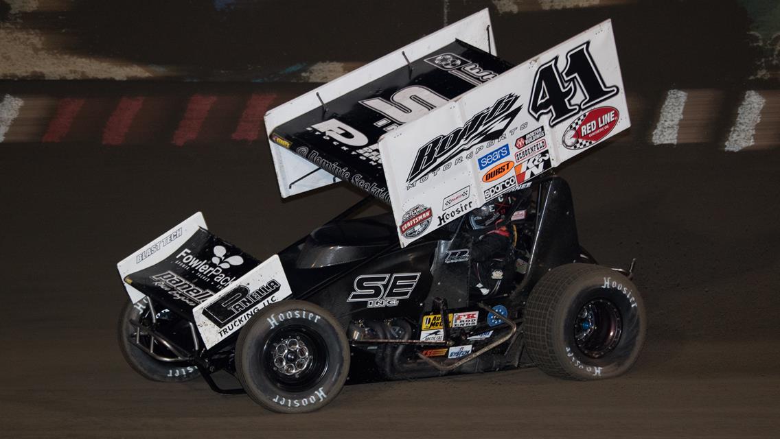 Scelzi Charges to First Career Top Five with World of Outlaws during Mini Gold Cup
