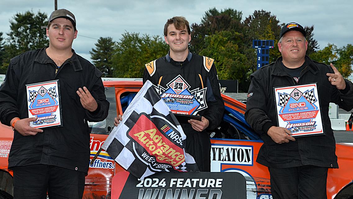 Tyler Leary Captures Sportsman Modified Championship and NASCAR NH State Division 1 Championship