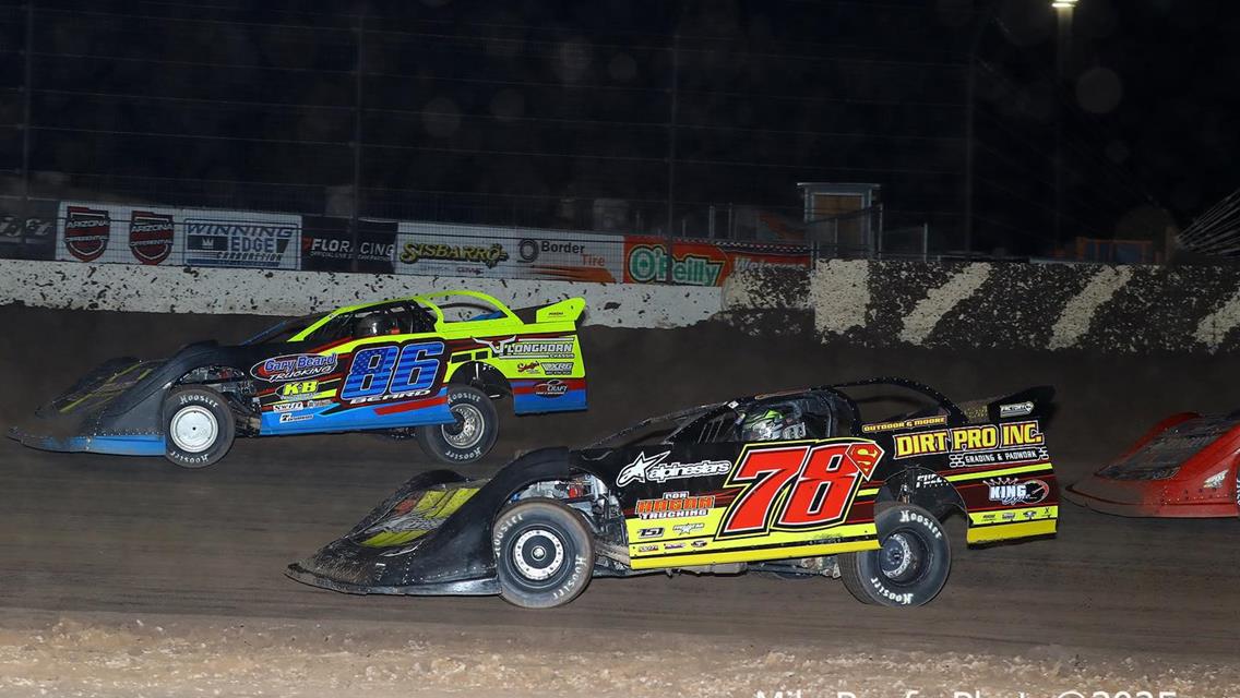 Vado Speedway Park (Vado, NM) – Wild West Shootout – January 4th-12th, 2025. (Mike Ruefer Photo)