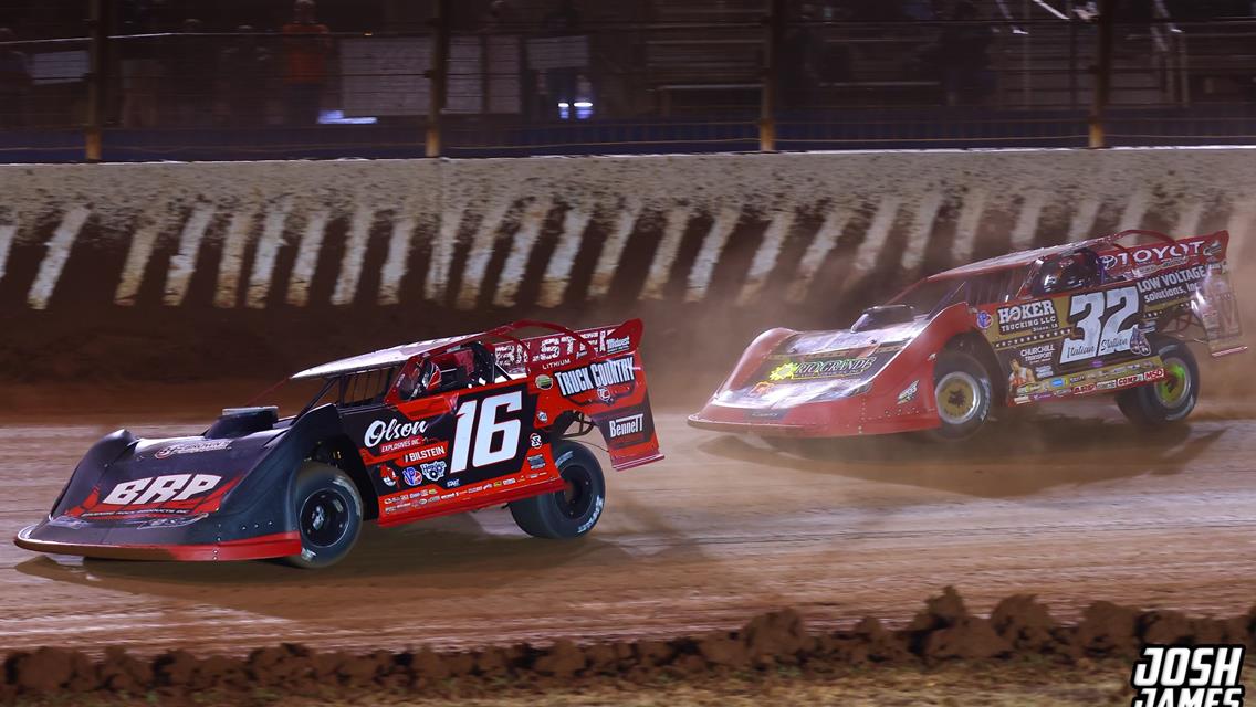 The Dirt Track at Charlotte (Concord, N.C.) – World of Outlaws Case Late Model Series – World Finals – November 6th-9th, 2024. (Josh James Artwork)