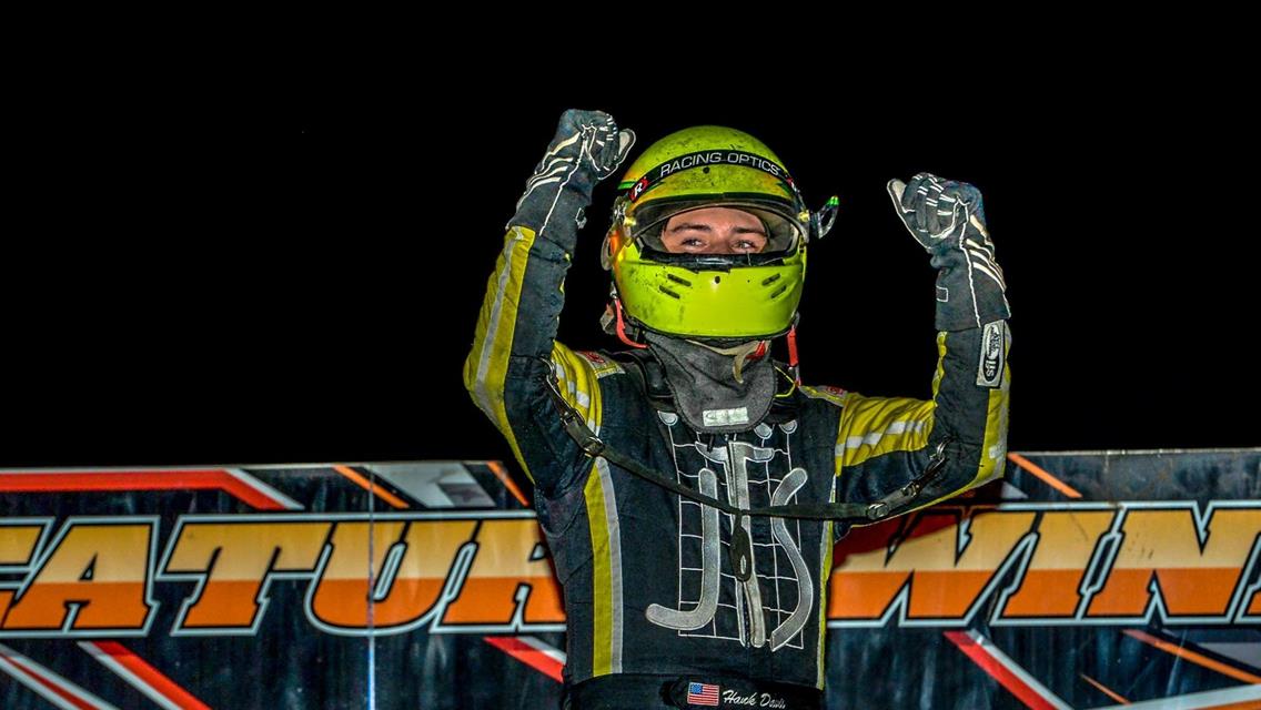 Hank Davis Drives to POWRi West Victory Lane at Humboldt