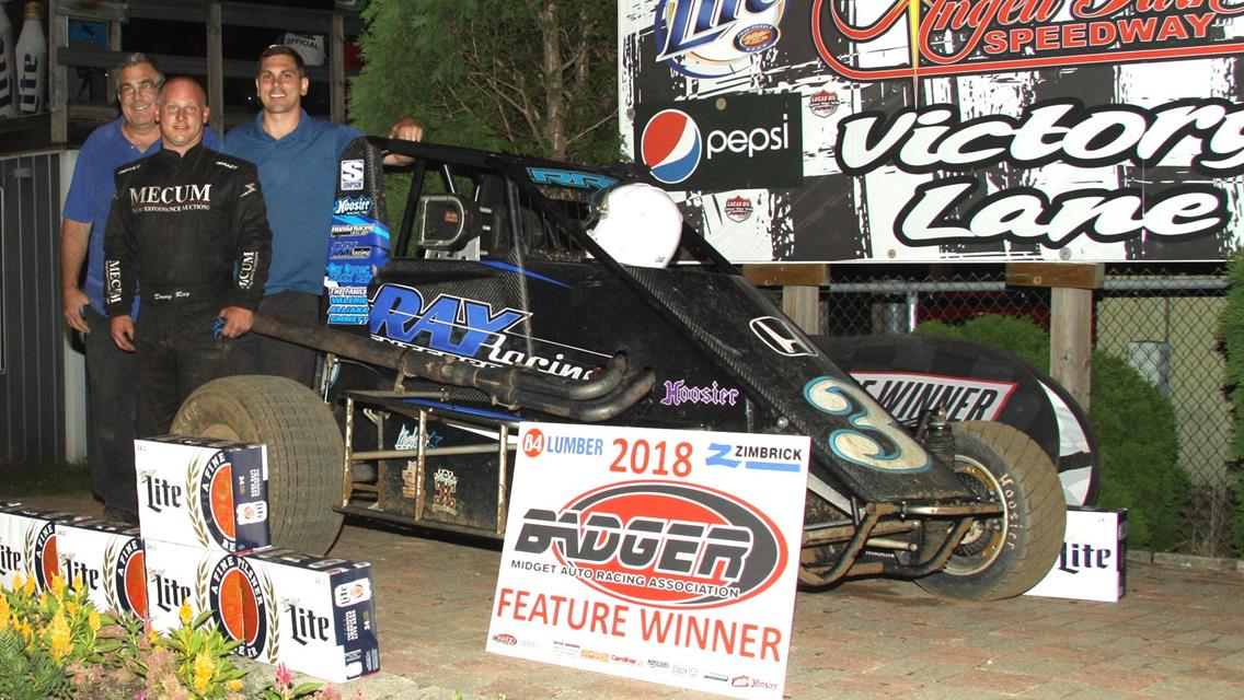&quot;Davey Ray wins Thursday Night at Angell Park”