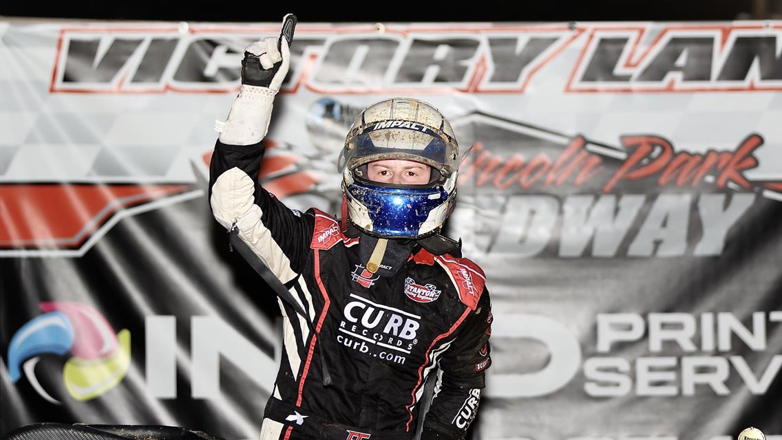 Cale Coons scores the checkered flag the second time this year!
