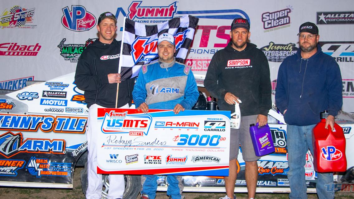 Sanders claims USMTS opener at I-37