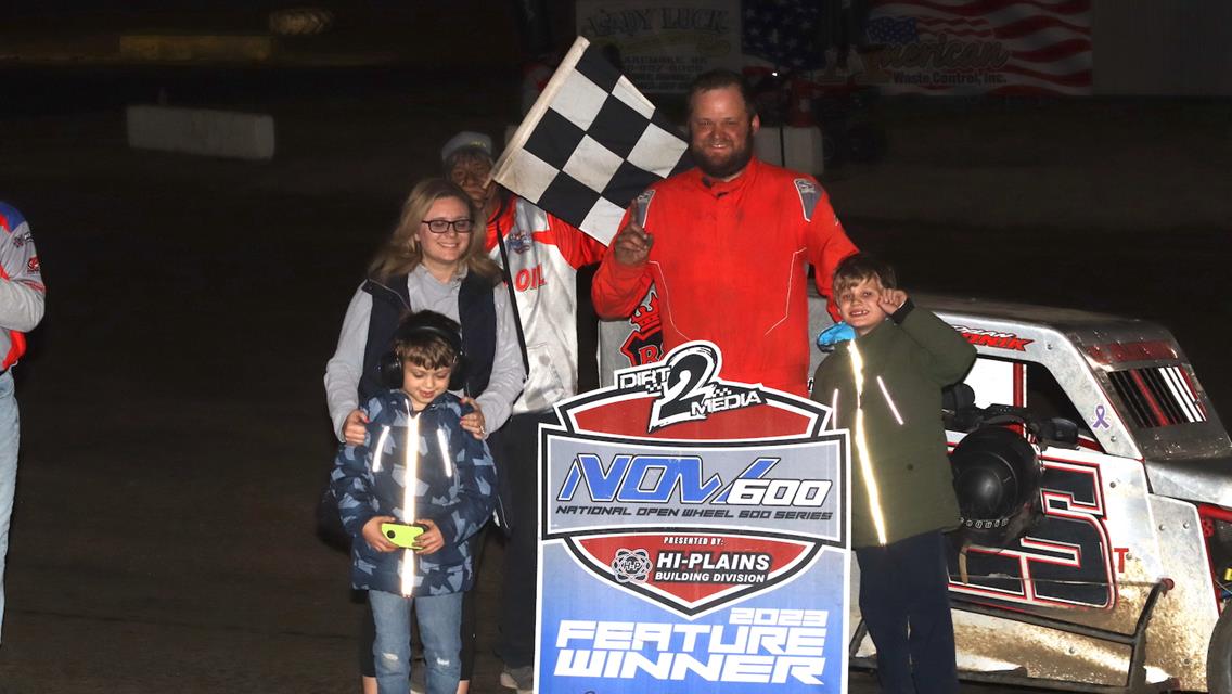 NOW600 Nationals Triumphs Belong To Flud, Woods, Nunley, And Budnik At Creek County Speedway!