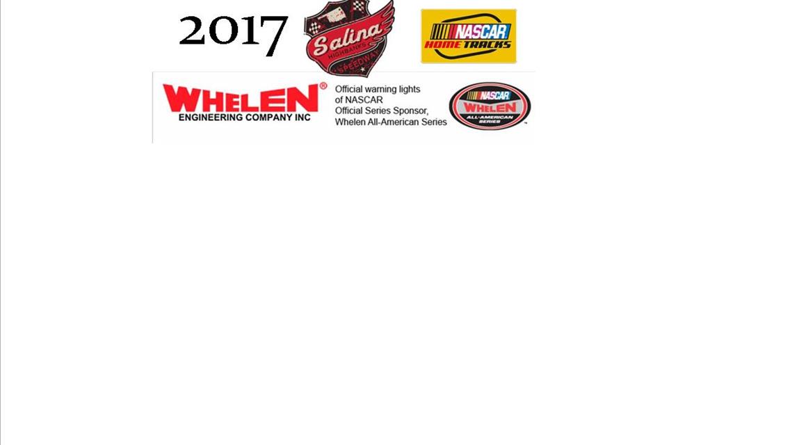 2017 Events Schedule Released Today