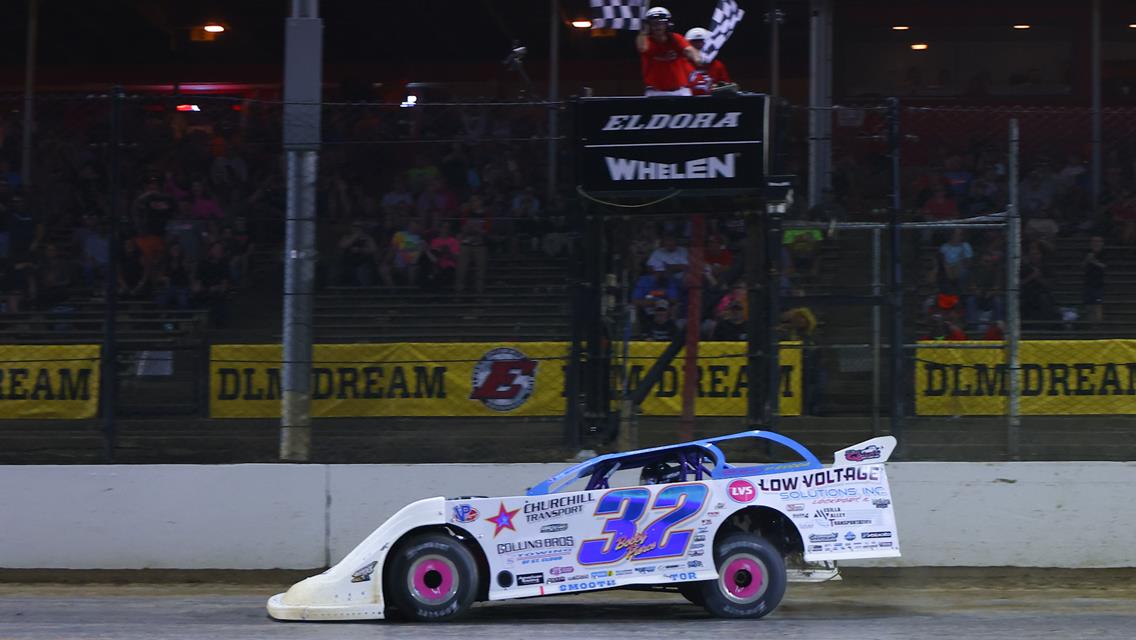 Bobby Pierce topped the FloRacing Night in America presented by Kubota event at Eldora Speedway (Rossburg, Ohio) on Wednesday, June 4.