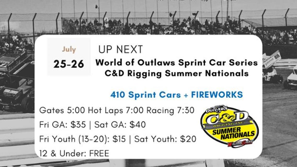 Williams Grove Hosts Summer Nationals This Week