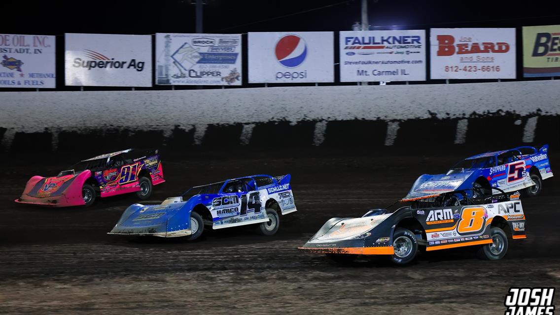 Tri-State Speedway (Haubstadt, IN) – DIRTcar Summer Nationals Hell Tour – July 5th, 2025. (Josh James Artwork)