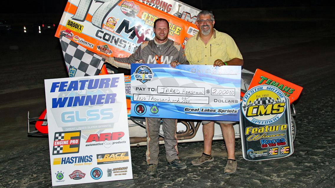 HORSTMAN GETS 2nd WIN IN A ROW