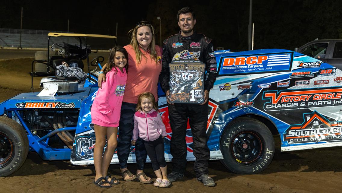 Collen Winebarger Becomes First 2021 Wild West Modified Shootout Repeat Winner; Ryan Peery Wins Second Feature Of The Week