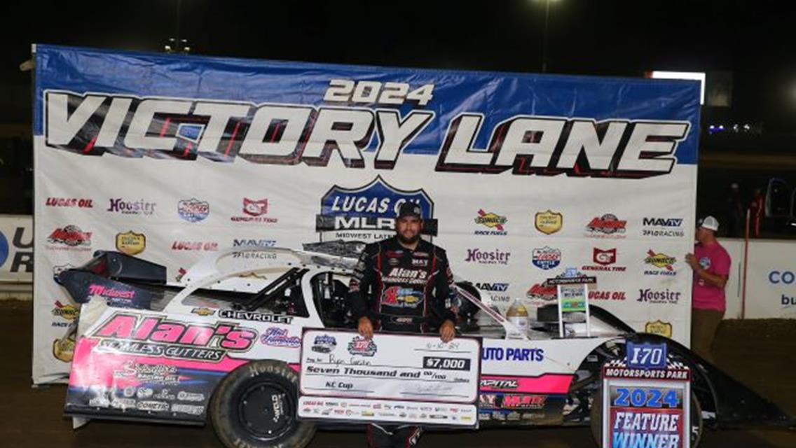 Gustin Goes Wire-To-Wire For K.C. Cup Victory At I-70 Speedway