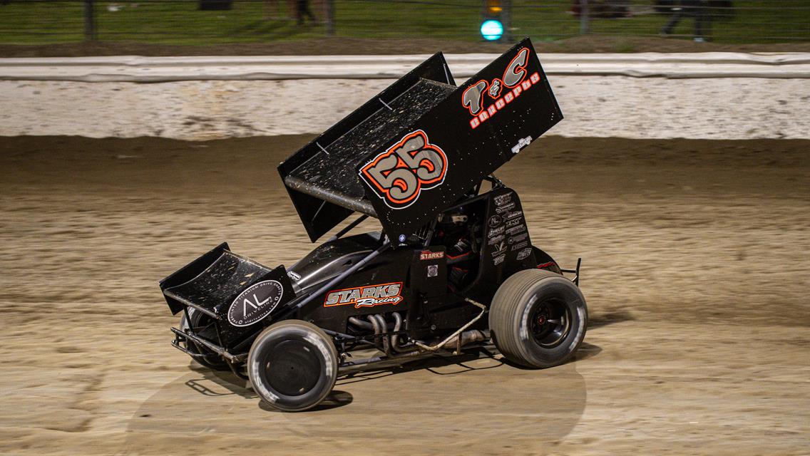 DOUBLE VISION: STARKS SWEEPS THE NIGHT AT SKAGIT SPEEDWAY