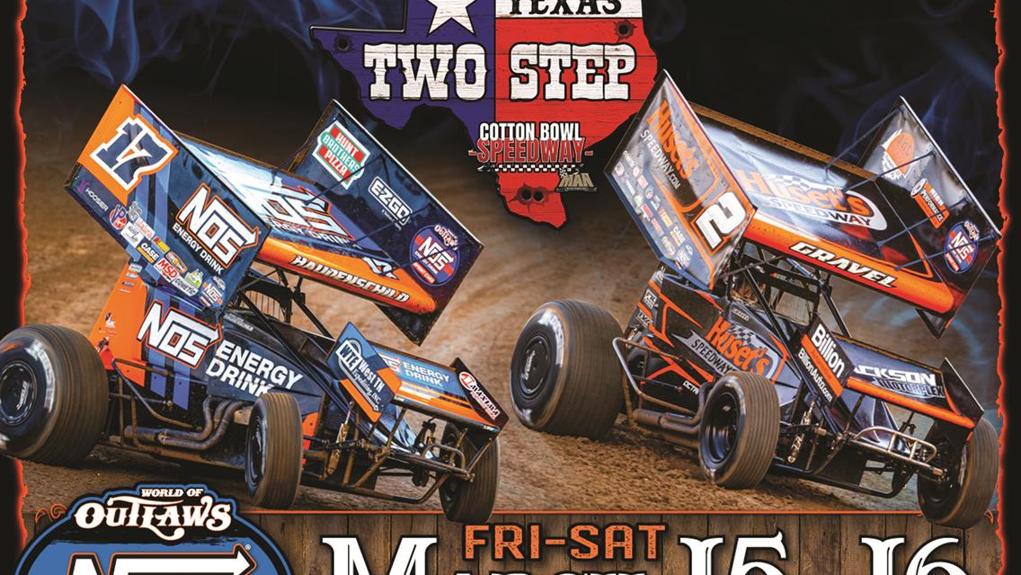World of Outlaws Texas Two Step TICKETS!