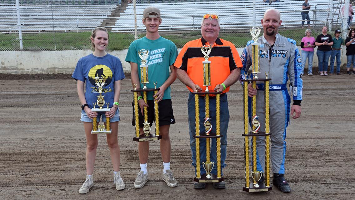 2025 Black Hills Speedway Point Trophy Winners!