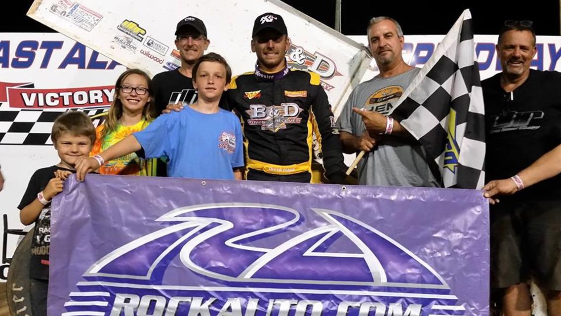 Hagar Registers 40th Career USCS Victory with Triumph at East Alabama Motor Speedway