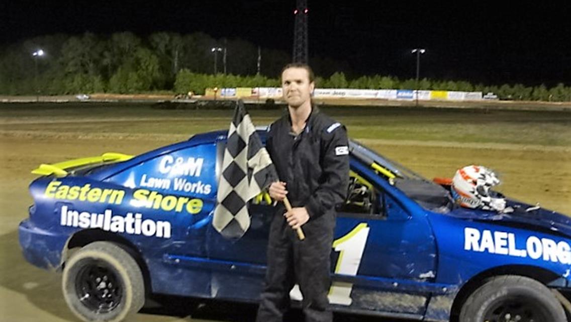 JERRY BARKER WINS CONTROVERSIAL DELMARVA CHARGER MAIN