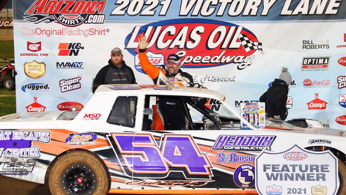 Lucas Oil Speedway Spotlight: Former track champ Hendrix enjoying USRA Stock Car debut