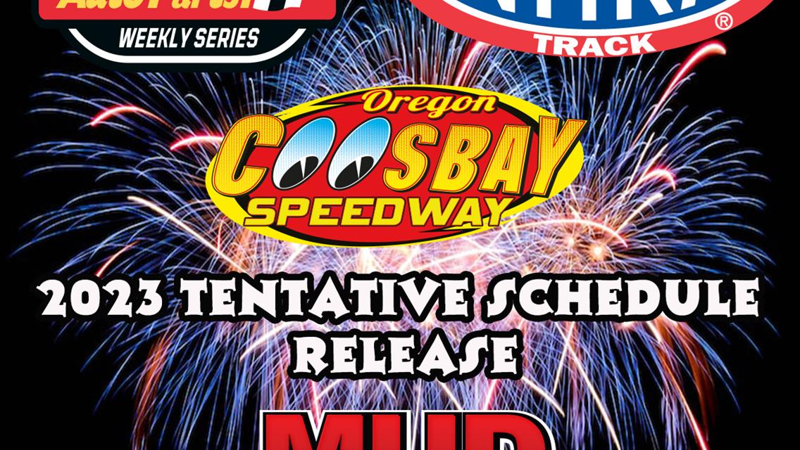 2023 Tentative Schedule Released