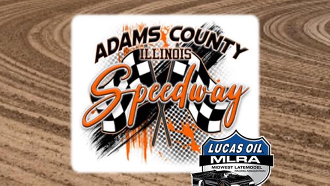 MLRA Returns to Action Sunday Night At Adams County Speedway(IL)