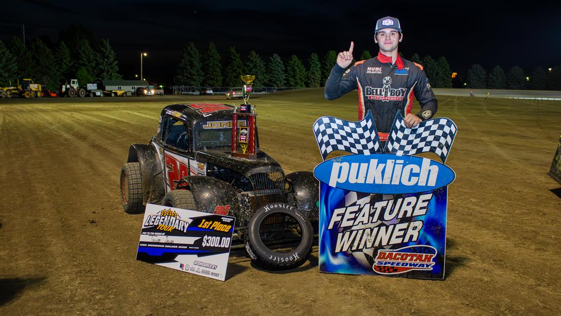 JONES SCORES LEGENDARY WIN IN MANDAN