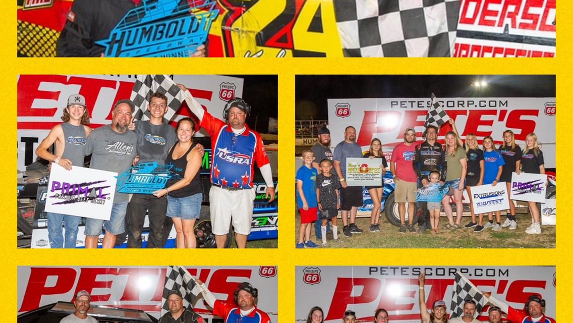 Hot Summer Nights, racing results from. 7-22-2022
