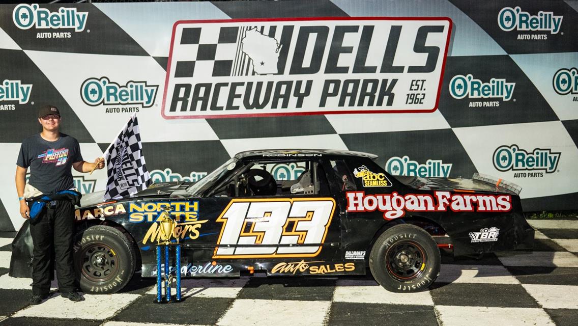 KYLE KLUETZ &amp; WAYLON ROBINSON MAKE WAVES IN HOBBY STOCK SPLASH