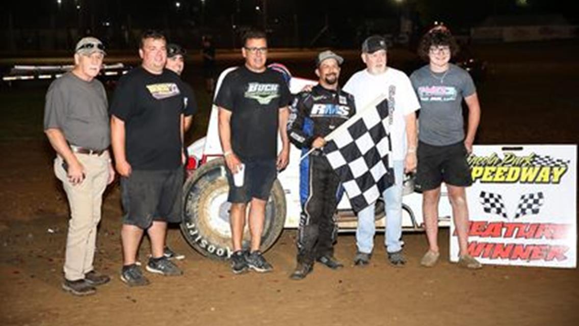 Denney And Tmez Get The Big Wins At LPS On Indiana Midget Week Night