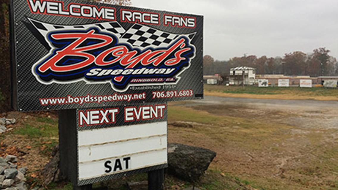 BOYD&#39;S SPEEDWAY ADJUSTS RACING SCHEDULE FOR THE MONTH OF AUGUST