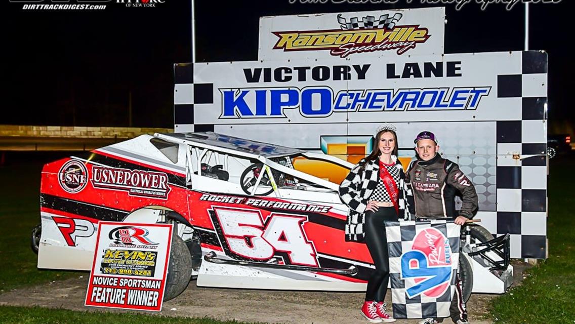 Williamson, Tuttle, Pangrazio, Whiteside, and Catalano Win at Ransomville