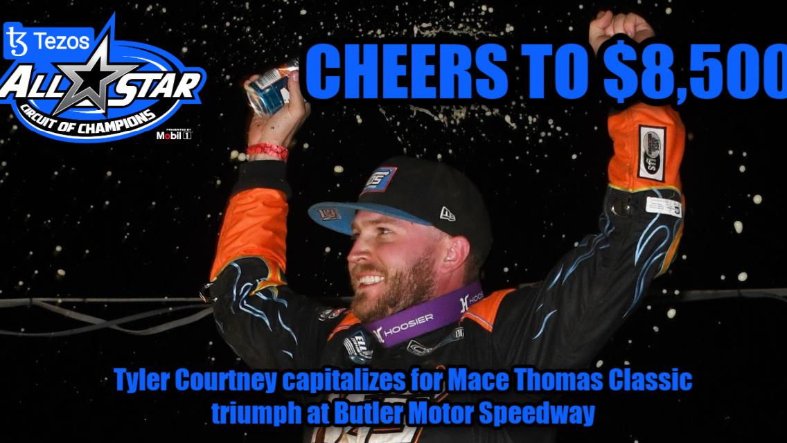 Tyler Courtney capitalizes for Mace Thomas Classic triumph at Butler Motor Speedway