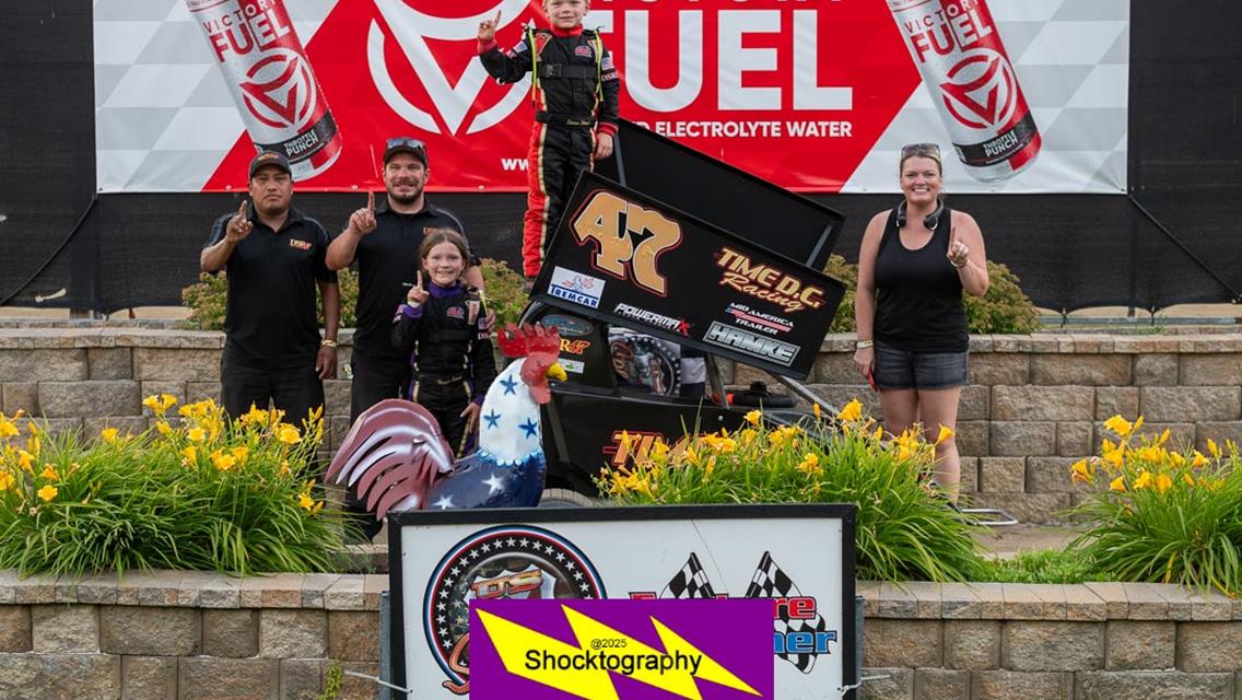 Shietze, Holden, and Stroup Go Back to Back in HART Indiana Micro Week at US 24 Speedway on Tuesday!