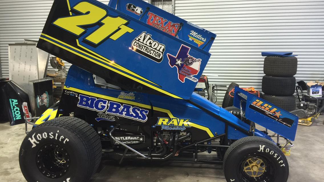 Kulhanek Leading New Team into World of Outlaws Doubleheader in Texas