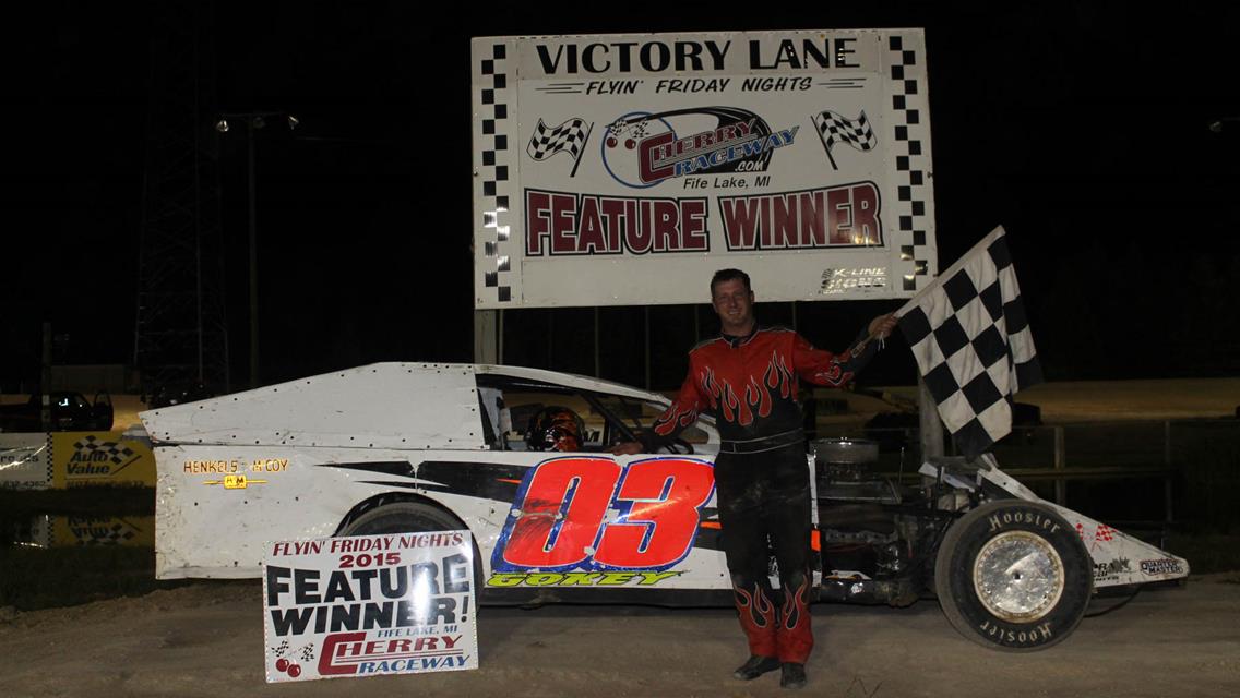 Greg Gokey to Victory Lane in UMP Modified Action