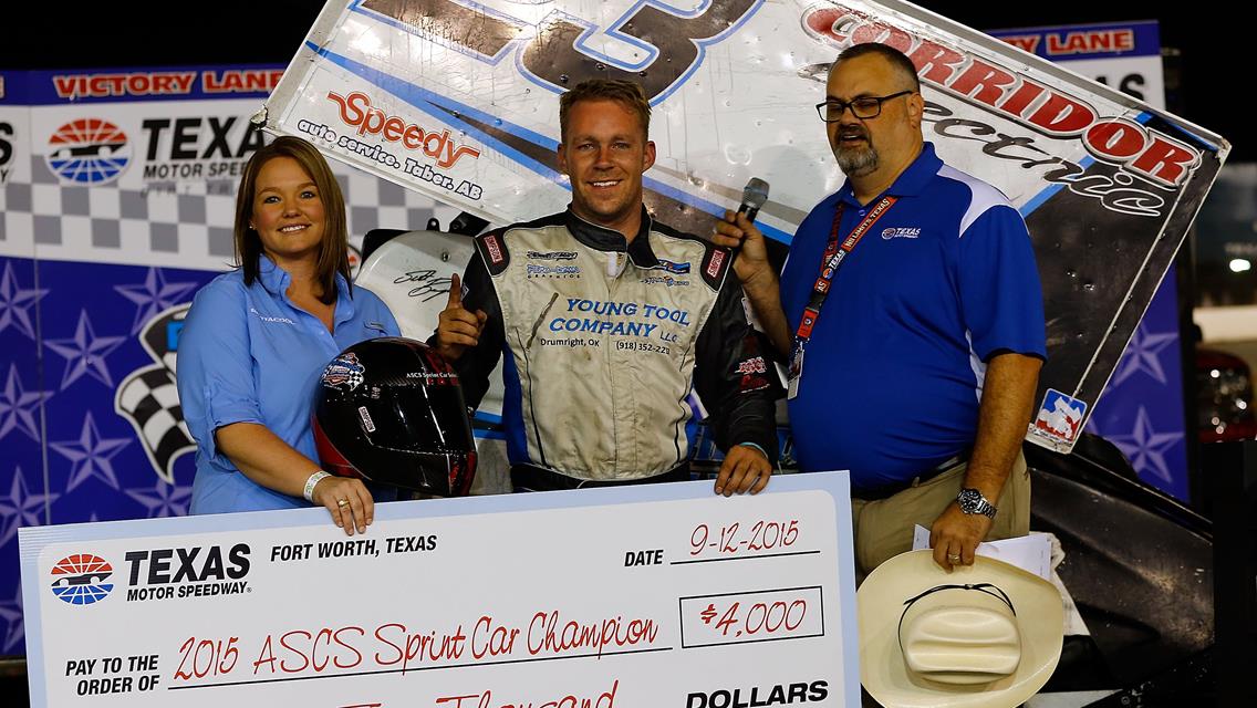 Seth Bergman Does It Again With Lucas Oil ASCS At Texas Motor Speedway