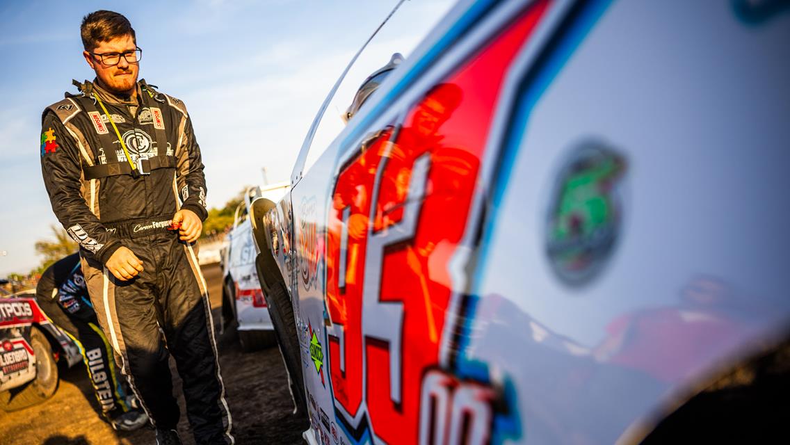 Farmer City Raceway (Farmer City, IL) – Lucas Oil Late Model Dirt Series – Farmer City 74 – May 9th, 2025. (Heath Lawson Photo)