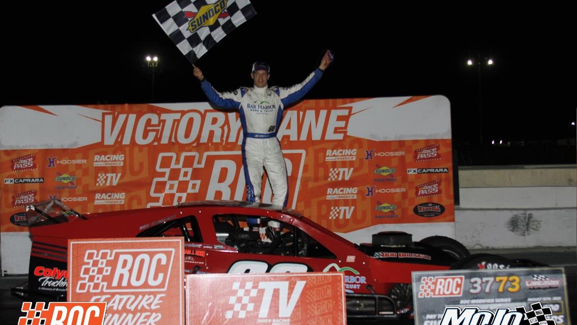MATT HIRSCHMAN RACES TO 36TH ANNUAL TRIBUTE TO TOMMY DRUAR AND TONY JANKOWIAK 110 VICTORY AT LANCASTER MOTORPLEX