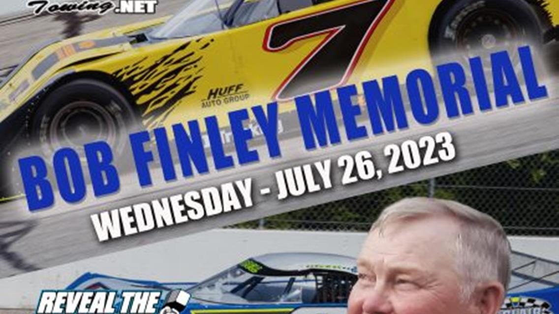 Reveal The Hammer Outlaw Super Late Model Series set to sanction the Bob Finley Memorial Wednesday July 26th!