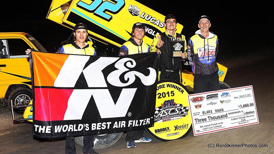Victory For Hahn in ASCS Gulf South Opener
