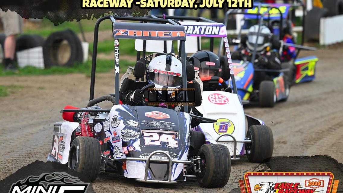 Gokart Exhibition and Car Show at Eagle Raceway -Sat, July 12th
