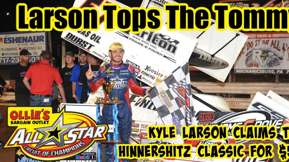 Kyle Larson defeats All Stars and Posse for Tommy Hinnershitz Classic victory