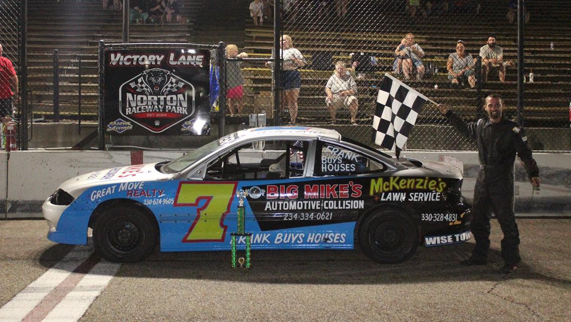 Weber Secures First Win of Season, Bigham earns Feature Hat Trick